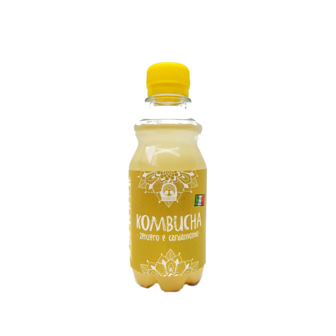 KOMBUCHA ZENZERO E CARDAMOMO - 250 ml