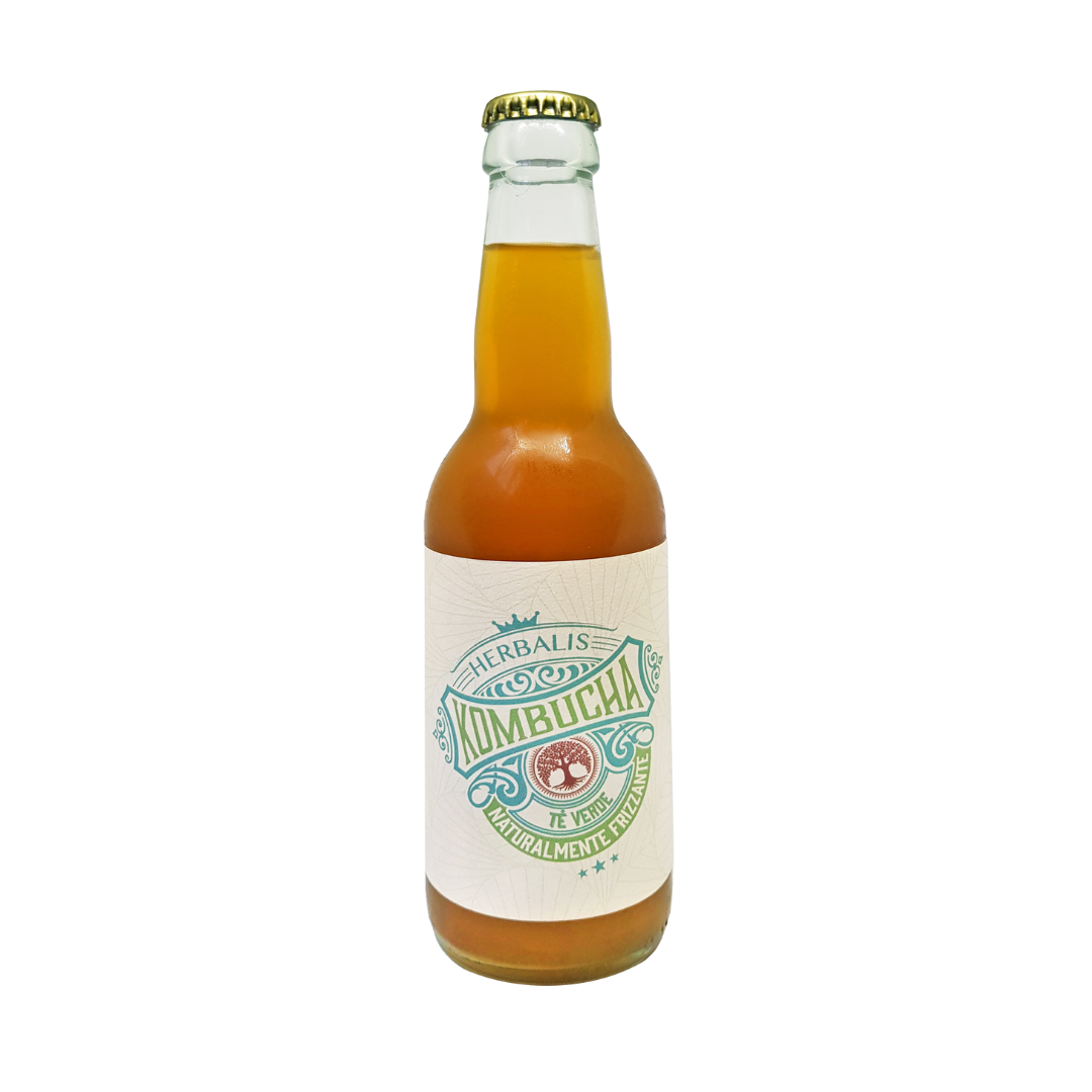 KOMBUCHA TÈ VERDE - Bottiglia in vetro da 330 ml