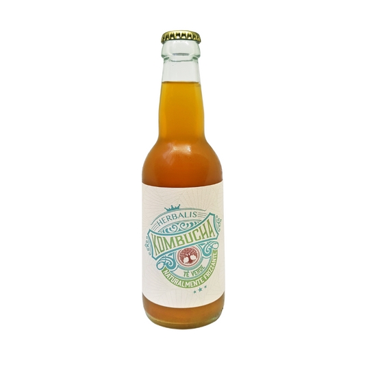 KOMBUCHA TÈ VERDE - Bottiglia in vetro da 330 ml